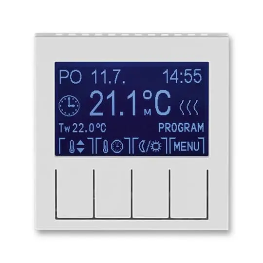 termostat programovatelný LEVIT 3292H-A10301 16 šedá/bílá